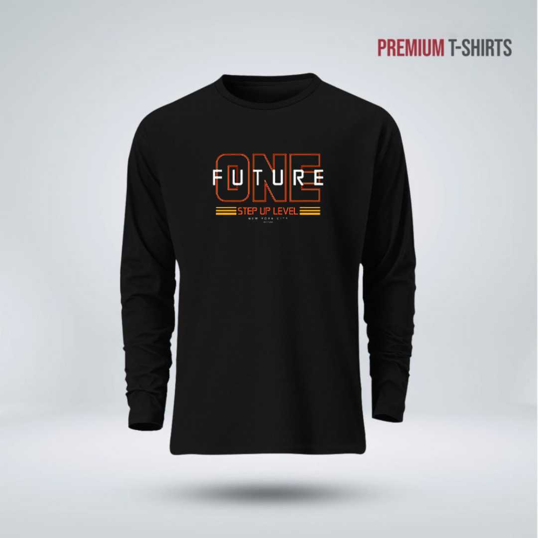 	,Men's,Full,Sleeve,(Future,One),T-Sh